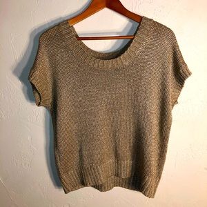 Club Monaco Gold Sweater